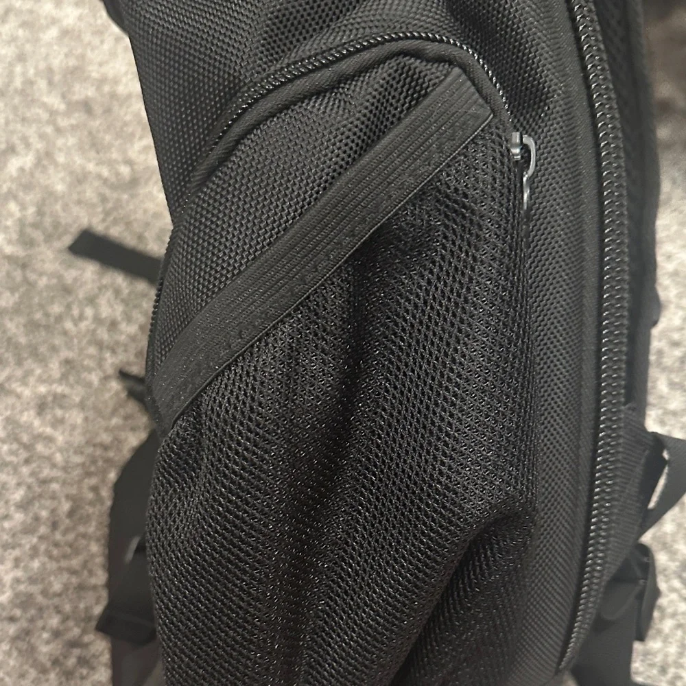 Vankean Black 16” Travel Laptop Backpack with Red Highlights